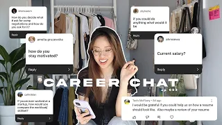 *brutally* honest career Q&A | how much $$ I make as a swe, resume tips, negotiating comp & startups