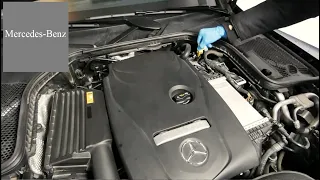 How to Check Engine Oil Level in Mercedes-Benz C300 W205 W206 and E300 W213