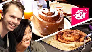 We Tried To Re-Create This Giant Cinnamon Roll