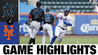 Marlins vs. Mets Game 1 Highlights (9/28/21) | MLB Highlights