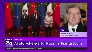 Xi Jinping e în Europa pentru prima oară după cinci ani și s-a întâlnit  cu Macron și șefa UE