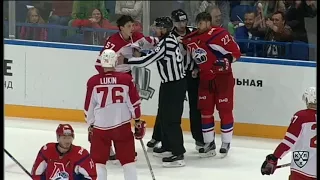 KHL Fight: Nakladal VS Shvets-Rogovoy