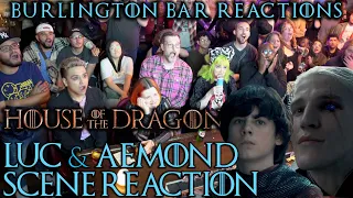 Aemond & Luc REACTION! // House of the Dragon S1x10 @ Burlington Bar!!