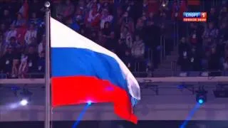 Россия выдержит все! Гимн РФ.Сочи 2014.