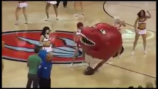 raptor eats cheerleader (update)