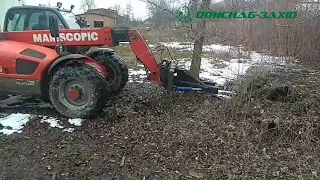 Викорчовувач гідравлічний (крокодил) для MANITOU JCB від Донснаб Захід