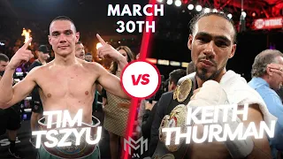 Tim Tszyu vs Keith Thurman/Rolly Romero vs Isaac “Pitbull” Cruz/Mike Tyson vs Jake Paul