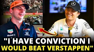 NICO ROSBERG SAYS HE WOULD BEAT MAX VERSTAPPEN JUST LIKE HE BEAT LEWIS HAMILTON - F1 NEWS TODAY