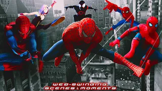 Every Epic Spider-Man Web Swinging Scenes & Moments In Movies, Tv Shows And Games