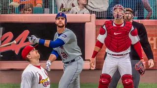 New York Mets vs St Louis Cardinals 5/6/2024 MLB The Show 24 Gameplay