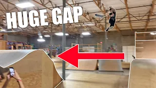 CANT BELIEVE WE DID THIS SKATEPATK GAP!