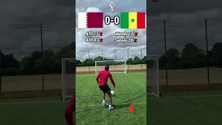 Qatar vs Senegal🔥⚽ #football #challenge #qatar #senegal #qatar2022 #worldcup #soccer #fyp