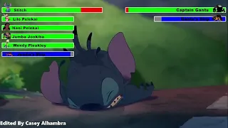 Lilo & Stitch (2002) Final Battle with healthbars 1/2