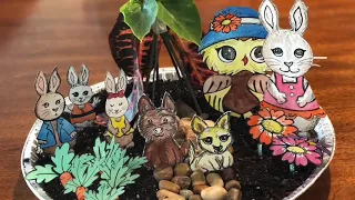 Fairy Garden inspired by Beatrix Potter