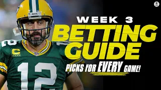 NFL Week 3: FREE Picks for EACH game [Betting Guide] | CBS Sports HQ