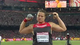 Großer Wurf: Schwanitz gewinnt das Gold Duell im Kugelstoßen | Sportschau