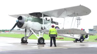 Fairey Swordfish LS326/L2 Start Up & Take Off