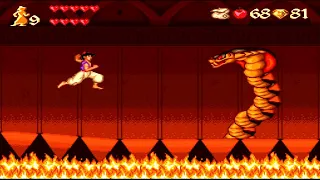 Aladdin -SNES - Full Gameplay - No Death