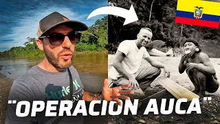 VISITO EL LUGAR DONDE SUCEDIÓ LA ¨OPERACIÓN AUCA¨👀😲 | WAORANIS, SELVA AMAZÓNICA, ECUADOR🇪🇨