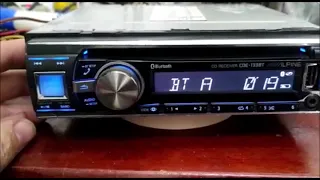 Teste Simples CD Player Automotivo ALPINE CDE 133BT