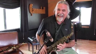 Marc Russo - Saxophone Overtones, Altissimo, Growling - Cannonball Musical Instruments