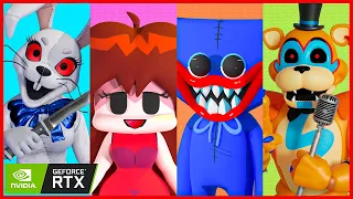 Huggy Wuggy & Freddy.Exe - Fnaf & Poppy Playtime Best Animation Compilation #7