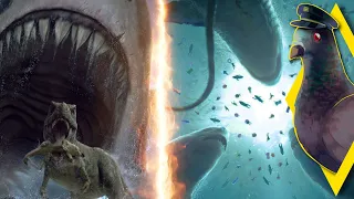 Megatubarão vs Kraken! | Análise dos novos posters e trailer de Megatubarão 2: A Trincheira