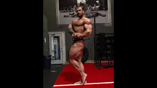 Watch Mr.Olymbia classic physique2020 posing - side chest posing - chris bumstead