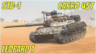 STB-1, Leopard 1 & Carro 45t ● WoT Blitz