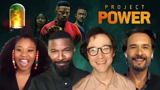 Jamie Foxx and Joseph Gorden-Levitt talk about their new Netflix movie "PROJECT POWER"! | KLIPS