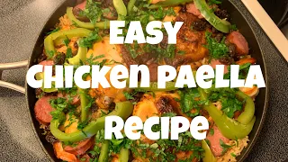 How to Cook Chicken Paella | Easy Chicken Paella Recipe