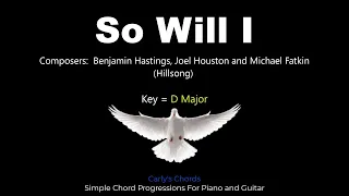 So Will I (100 Billion X) - Key: D Major - Chords
