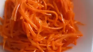 Морковь по-корейски.Қазақша рецепт. Ең оңай жасалатын. Korean carrots.
