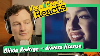 Vocal Coach REACTS! - OLIVIA RODRIGO "Drivers License"