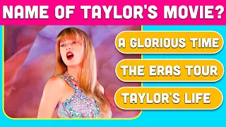 Ultimate Taylor Swift Quiz 👩🎤 (Guess The Song, Finish The Lyrics, Knowledge Quiz) Music Quiz