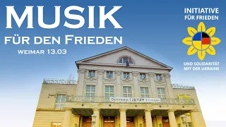 Musik für Frieden und Solidarität mit der Ukraine - Konzert 13 03 2022