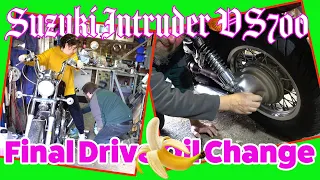 Changing The Oil In The Final Drive Of A Shaft Drive Motorcycle