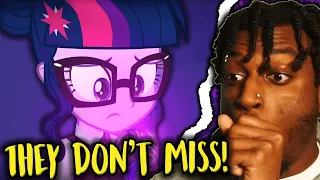 SO I REACTED TO THE BEST EQUESTRIA GIRLS SONGS!