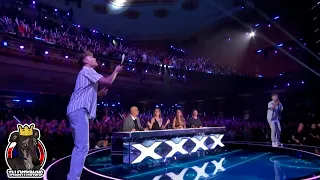 America's Got Talent 2022 The Cline Twins Semi Finals Week 3 Full Performance & Judges Comments