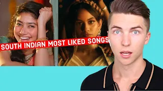 VOCAL COACH Reacts to Top 25 Most Liked South Indian - Bollywood Songs of All Time on Youtube