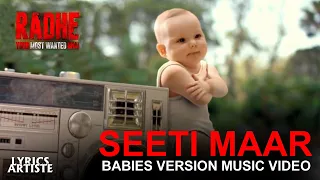 Seeti Maar ( Babies Version )  | Radhe - Your Most Wanted Bhai | Salman Khan, Disha Patani | Dancing