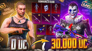 🔥 30.000$ UCga OBUNACHIMNI AKKAUNTINI FULL QILDIK - 🥳 OMADIMIZ KELDI! - 🥇 KONKURSIMIZ G'OLIBI!