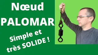 Comment faire un noeud PALOMAR (TUTO) - Noeud simple et solide pour la pêche de la carpe