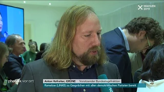 Anton Hofreiter (Die Grünen) am Wahlabend der #Thüringenwahl am 27.10.19