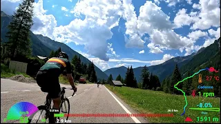 Indoor Cycling Fat Burning Workout Italy Alps South Tyrol Garmin 4K Video