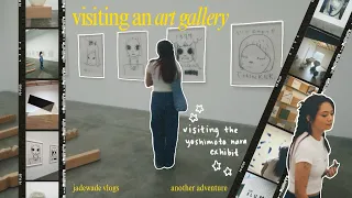 '*•.¸♡ jadewade vlog 🎨: visiting an art gallery ♡¸.•*'