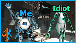 I Played Portal With An Idiot (Funny Moments)