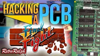 Hacking A Capcom PCB - SF2 to Final Fight!