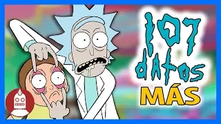 107 Datos MÁS De Rick & Morty Que DEBES Saber (Atómico #165) en Átomo Network