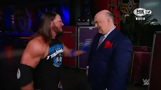 Jimmy ataca a AJ Styles entre bastidores - WWE SmackDown 8 de Septiembre 2023 Español Latino